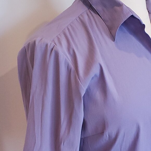 Paul Harris Design Purple Blouse L - Picture 3 of 6